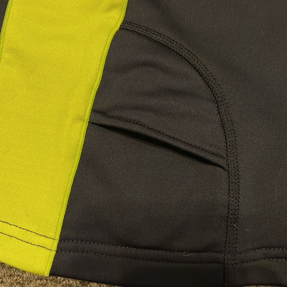 Mizuno Women’s Quarter Zip Sweatshirt medium Blue and Green - Picture 5 of 8